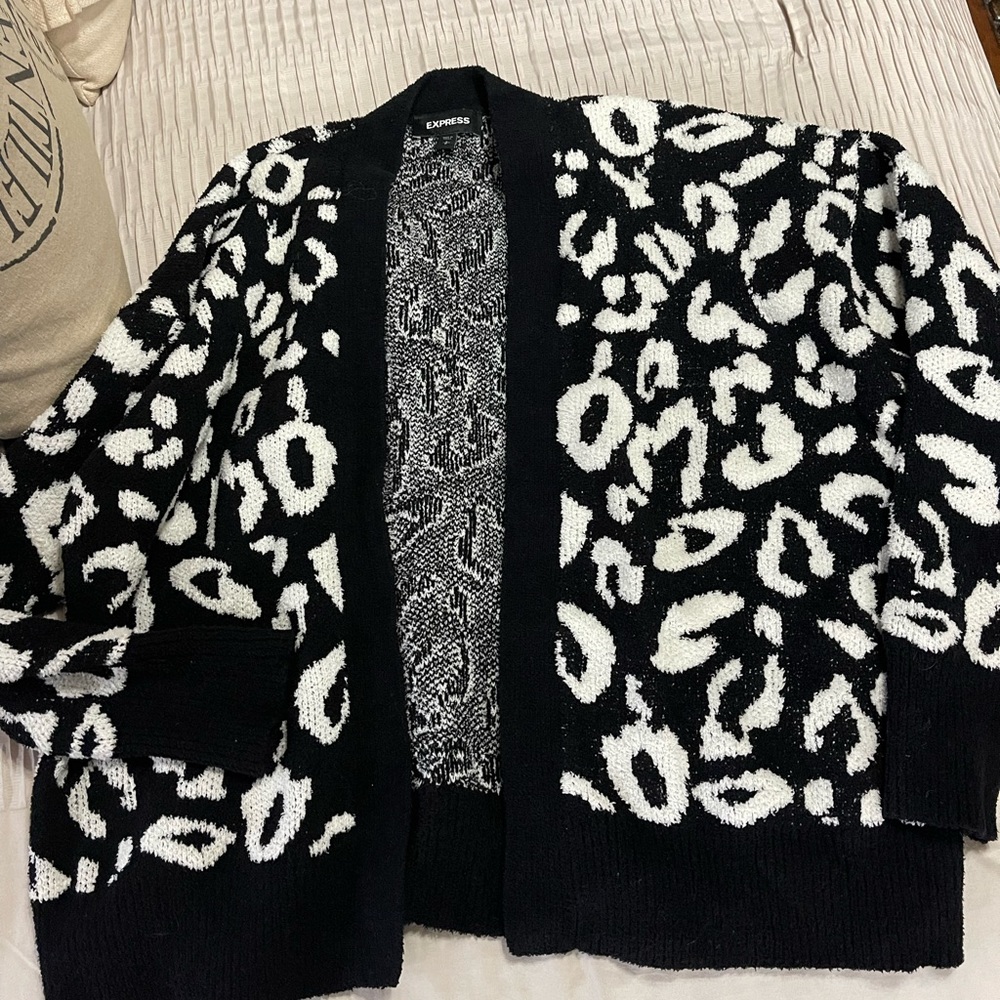 Express cropped sweater